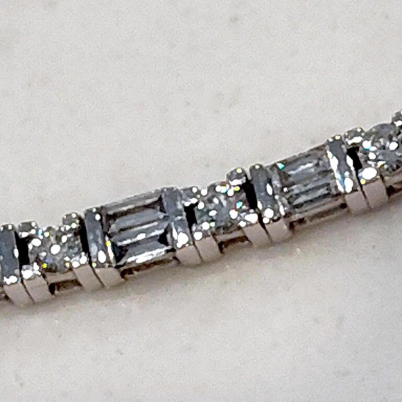 Custom Made Diamond Necklace 18" (98 Diamonds) approximate 10 Carats/36gr. VS1/2 - Picture 11 of 16